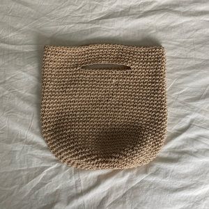 Club Monaco Woven Handbag